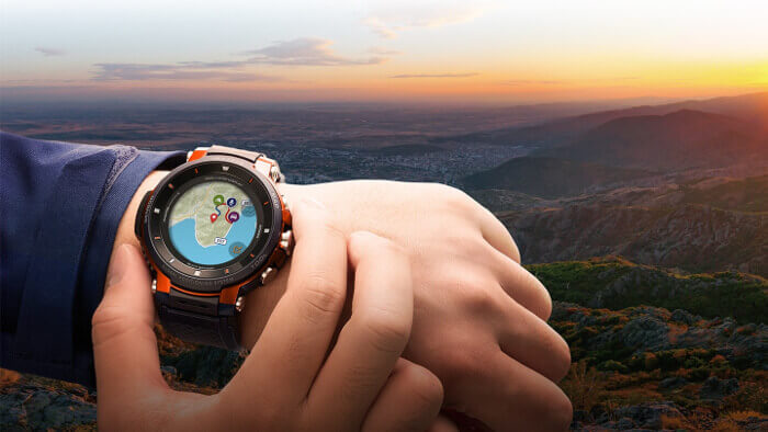 Casio Pro Trek Smart WSD-F30:   Умные часы третьего поколения от Casio Wear OS с GPS и 50-метровым WR