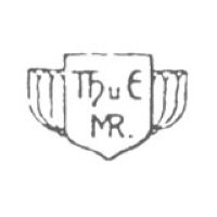 Используется в период с 1903 по 1908 год, означает Томас унд Энс, Марктредвиц , зарегистрированный на   ⇒RWZR   под № · 71 · 820 от 5 сентября 1904 г