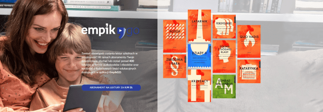 Empik запустил анонсированную подписку   Empik GO   по очень низкой цене, всего 9,9 злотых в месяц